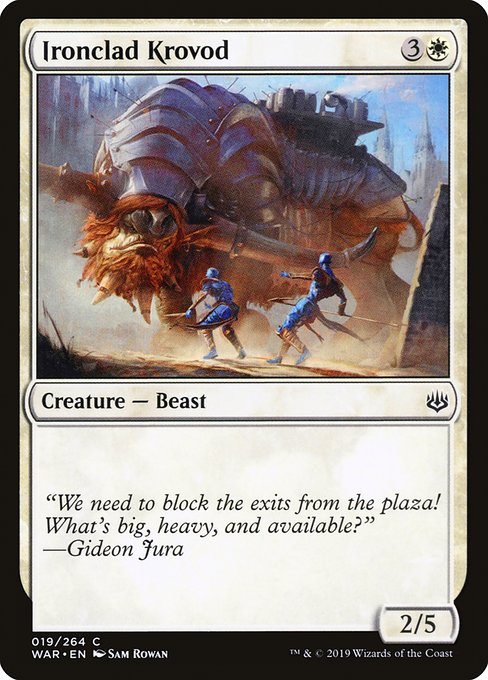 Ironclad Krovod - War of the Spark
