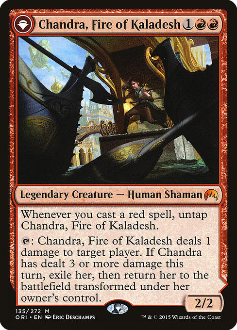 Chandra, Fire of Kaladesh - Magic Origins