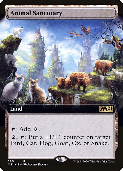 Animal Sanctuary (Extended Art) - Core Set 2021