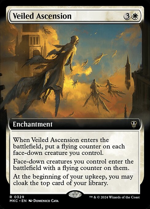 Veiled Ascension (Extended Art) - Commander: Murders at Karlov Manor