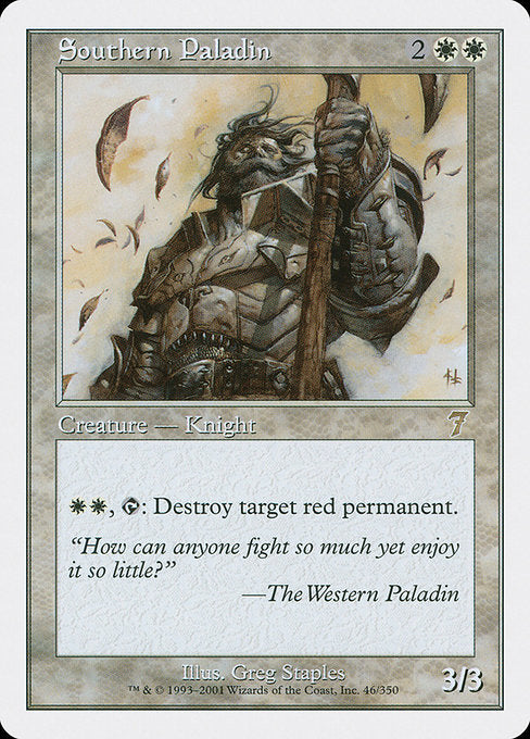 Southern Paladin - 7th Edition