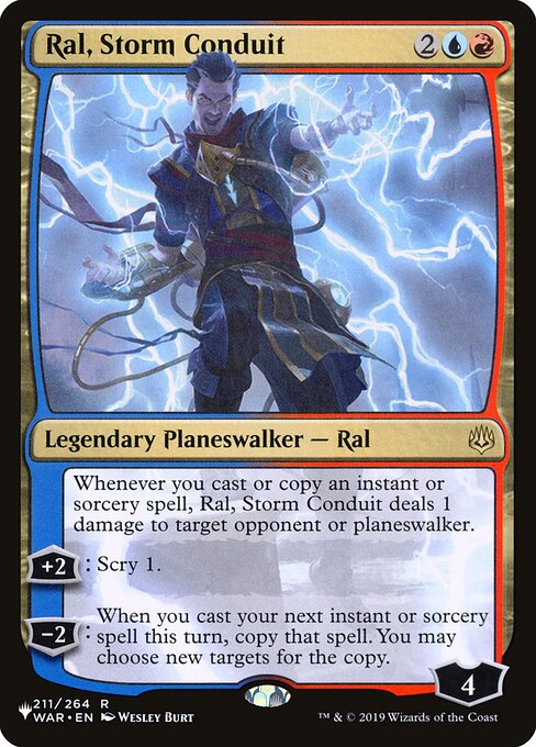 Ral, Storm Conduit - The List Reprints