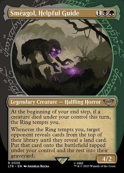 Smeagol, Helpful Guide (Showcase) - Universes Beyond: The Lord of the Rings: Tales of Middle-earth