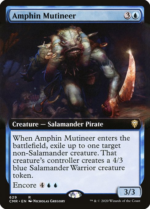 Amphin Mutineer - Commander Legends