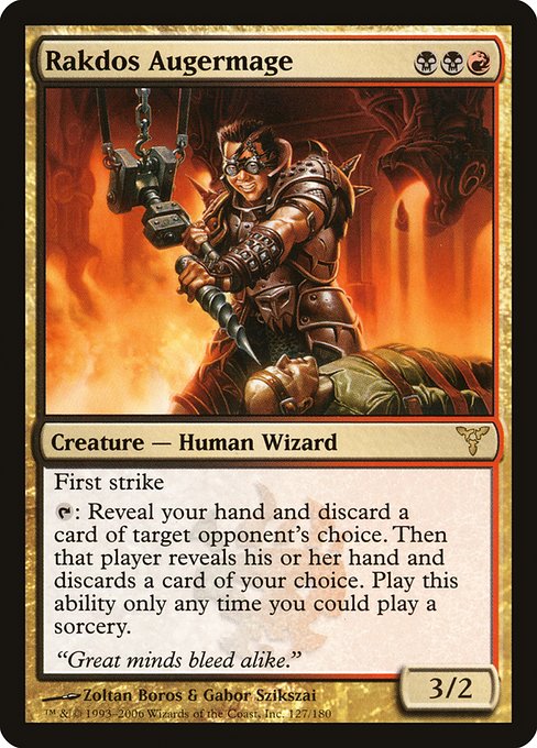 Rakdos Augermage - Dissension