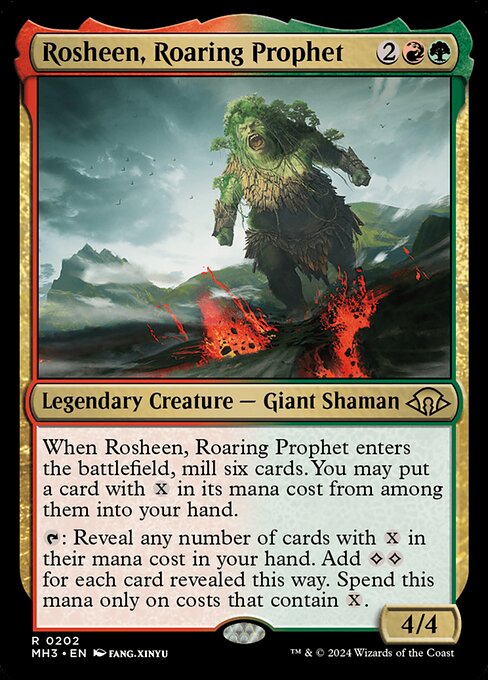 Rosheen, Roaring Prophet (Borderless) - Modern Horizons 3
