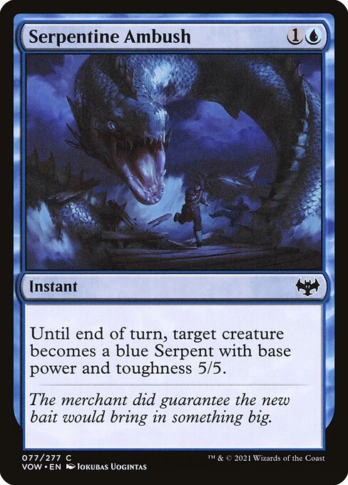 Serpentine Ambush - Innistrad: Crimson Vow