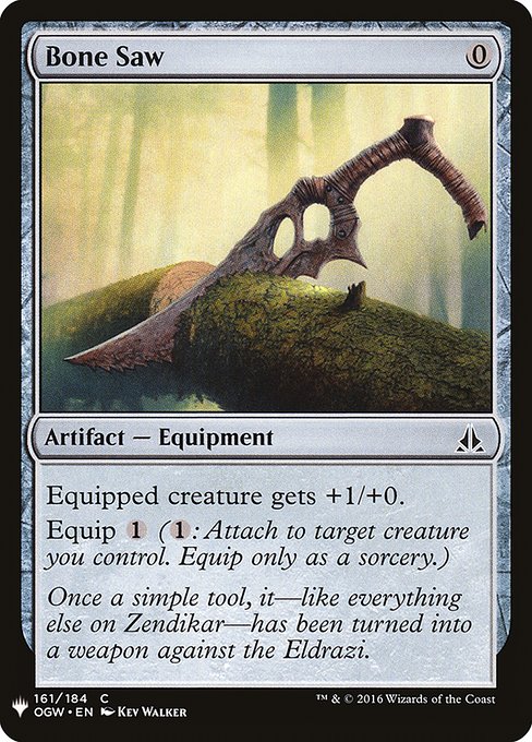 Bone Saw - The List Reprints