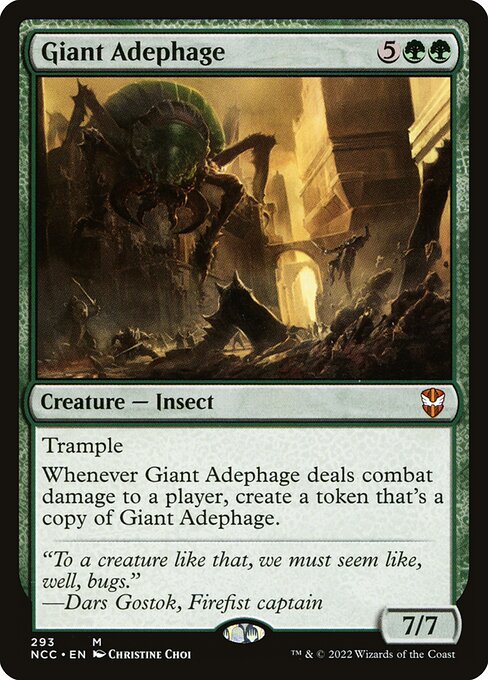Giant Adephage - Commander: Streets of New Capenna
