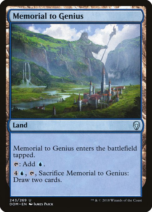 Memorial to Genius - Dominaria