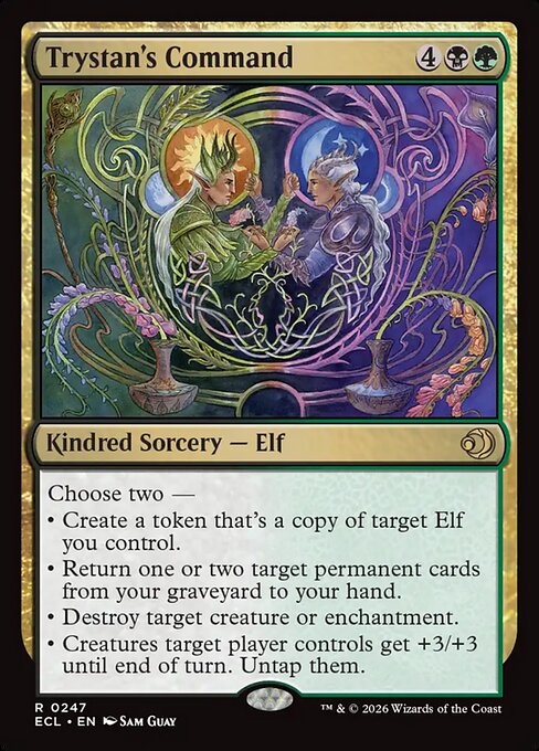 Trystan's Command - Lorwyn Eclipsed