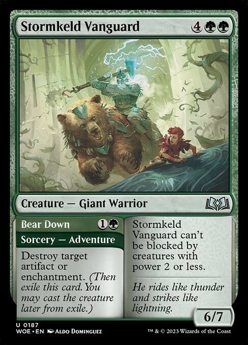 Stormkeld Vanguard (Foil) - Wilds of Eldraine