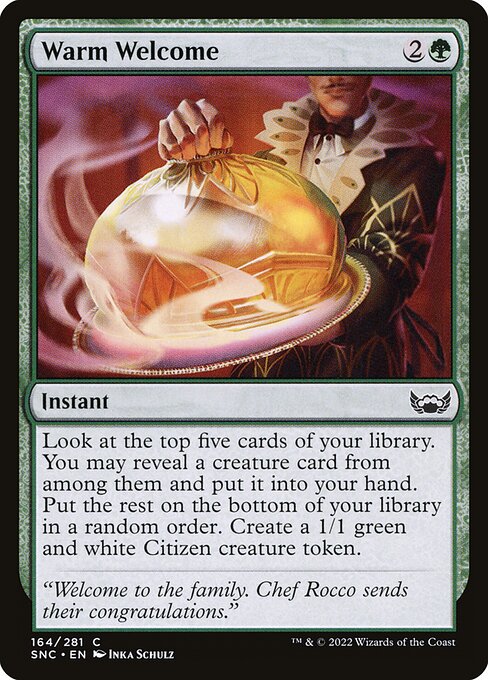 Warm Welcome (Foil) - Streets of New Capenna