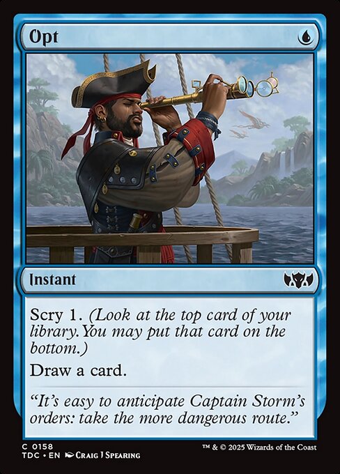 Opt - Strixhaven: Mystical Archives