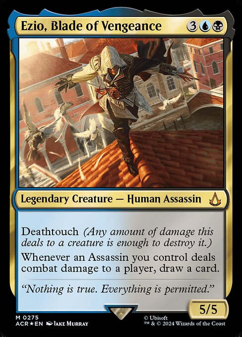 Ezio, Blade of Vengeance (Foil) - Universes Beyond: Assassin's Creed