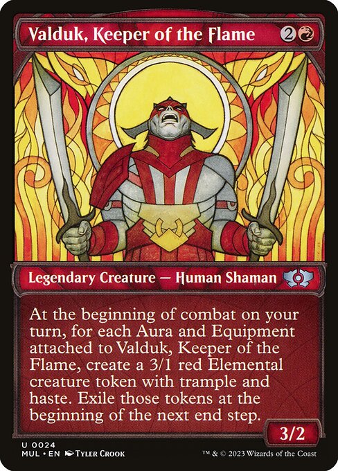Valduk, Keeper of the Flame - March of the Machine: Multiverse Legends