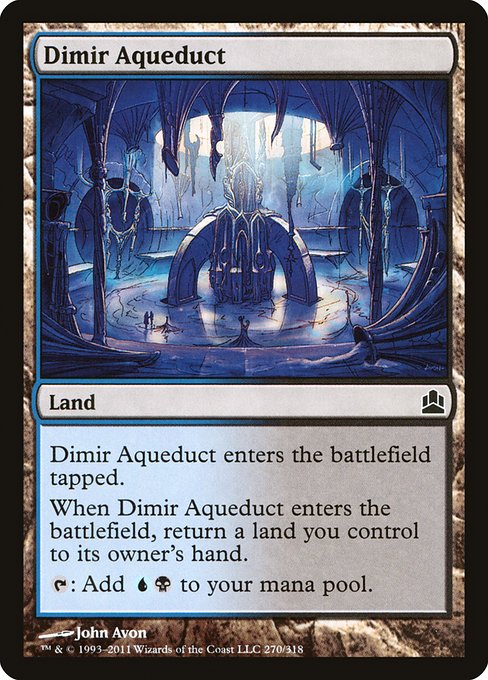 Dimir Aqueduct - Commander