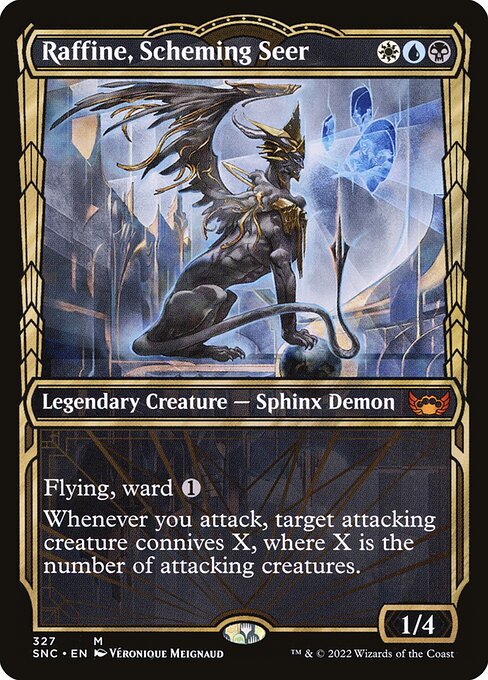 Raffine, Scheming Seer (Showcase) - Streets of New Capenna
