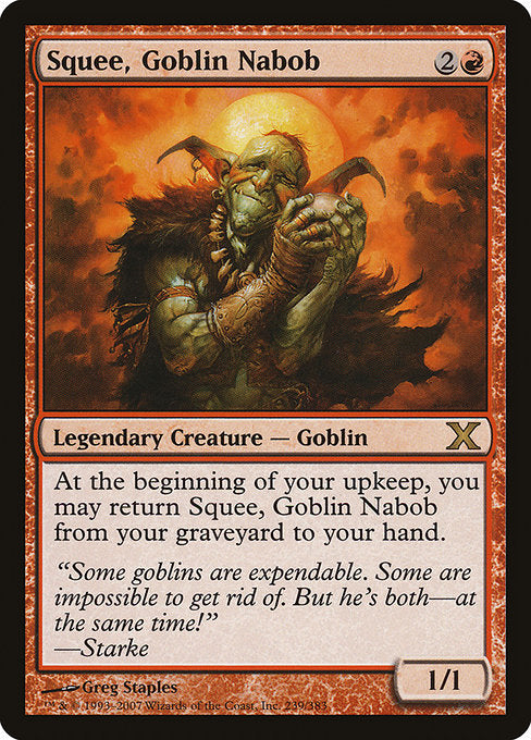 Squee, Goblin Nabob - 10th Edition