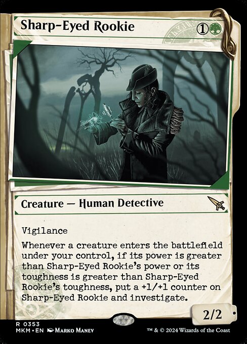 Sharp-Eyed Rookie (Showcase) - Murders at Karlov Manor