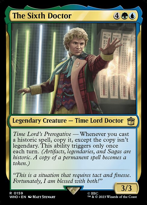 The Sixth Doctor - Universes Beyond: Doctor Who