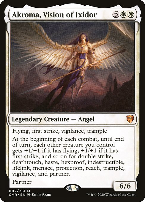 Akroma, Vision of Ixidor (Foil) - Commander Legends