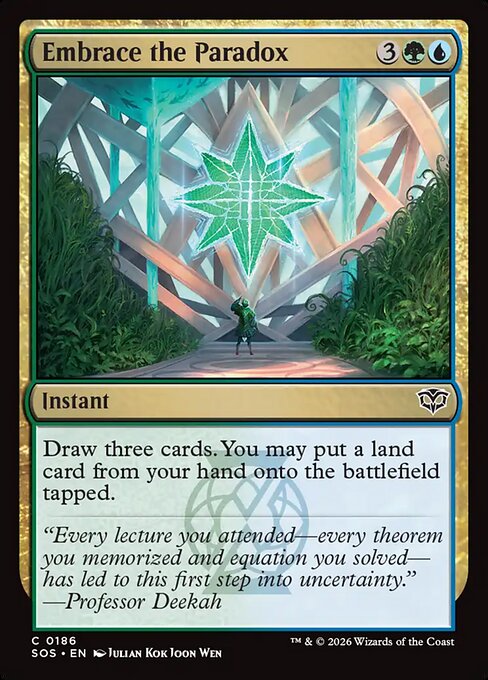 Embrace the Paradox (Foil) - Secrets of Strixhaven