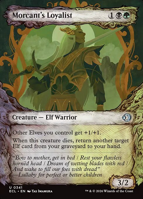 Morcant's Loyalist (Showcase) - Lorwyn Eclipsed
