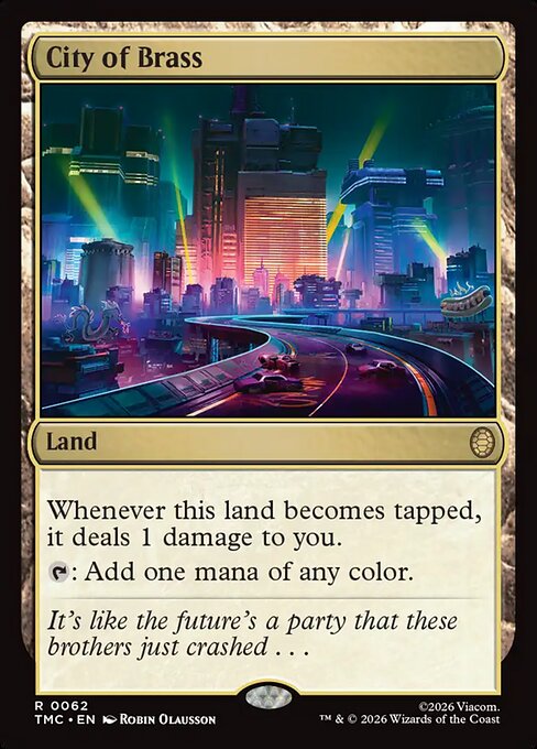 City of Brass - Commander: Teenage Mutant Ninja Turtles