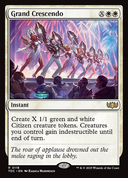 Grand Crescendo - Commander: Tarkir: Dragonstorm