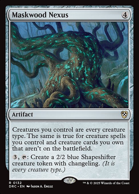 Maskwood Nexus - Commander: Aetherdrift