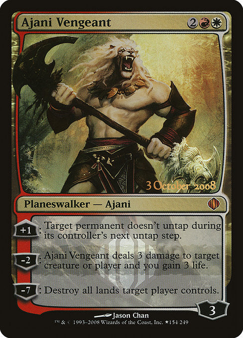 Ajani Vengeant (Foil) - Launch Party & Release Event Promos