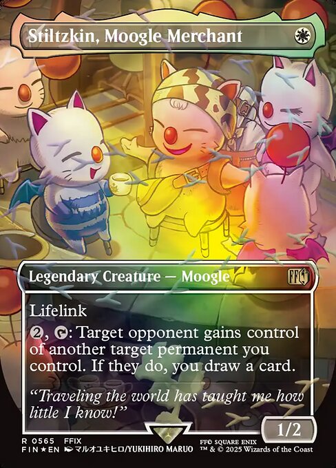Stiltzkin, Moogle Merchant - FINAL FANTASY