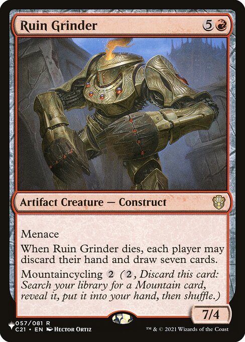Ruin Grinder - The List Reprints