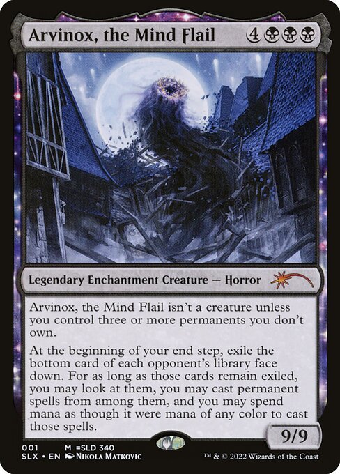 Arvinox, the Mind Flail - SLX Cards
