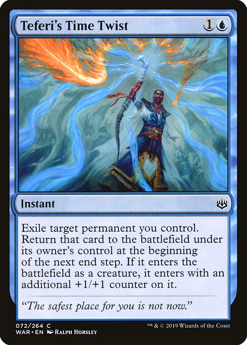 Teferi's Time Twist (Foil) - War of the Spark