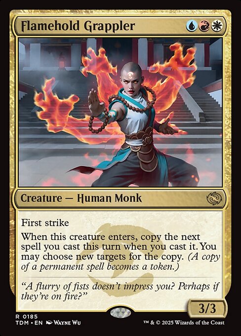 Flamehold Grappler (Foil) - Tarkir: Dragonstorm