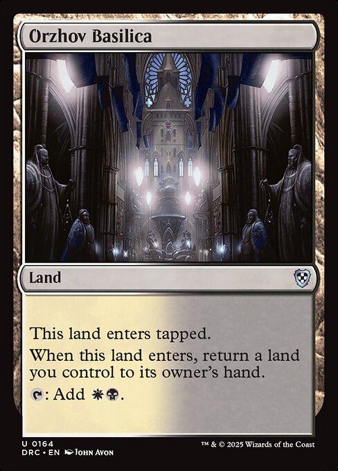 Orzhov Basilica - Commander: Aetherdrift
