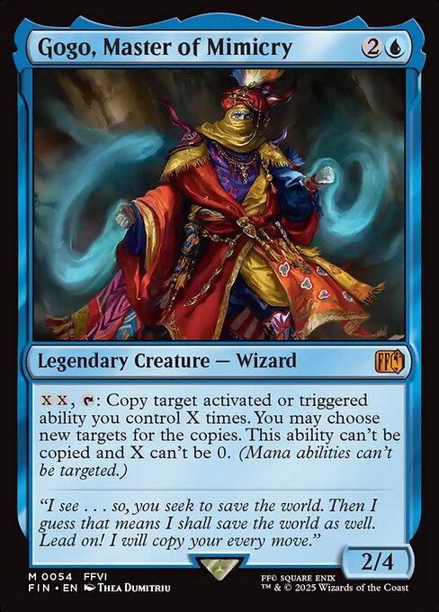 Gogo, Master of Mimicry - FINAL FANTASY