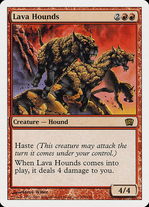 Lava Hounds - 8th Edition