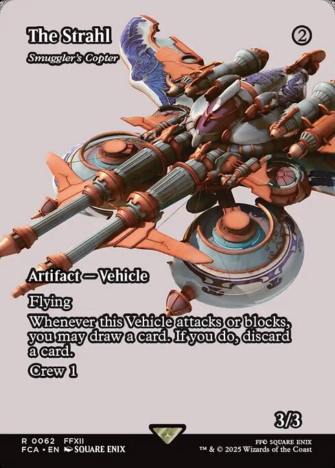 The Strahl - Smuggler's Copter (Showcase) (Foil) - FINAL FANTASY: Through the Ages