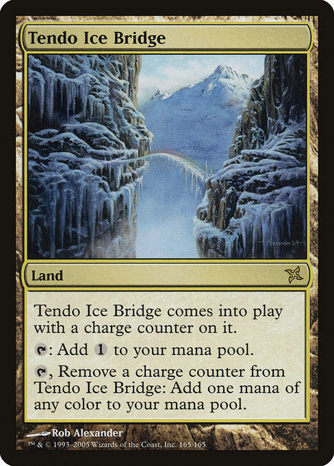 Tendo Ice Bridge (Foil) - Betrayers of Kamigawa