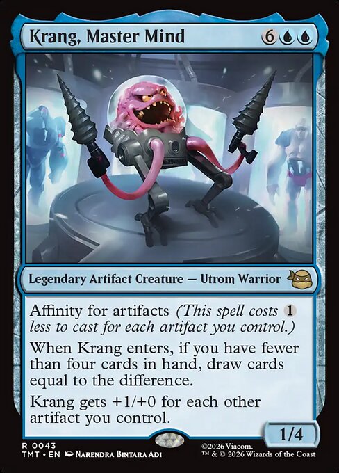 Krang, Master Mind - Teenage Mutant Ninja Turtles