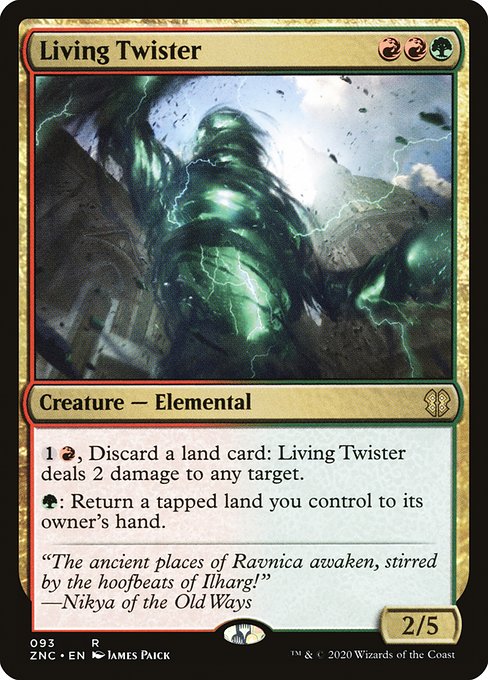 Living Twister - Commander: Zendikar Rising