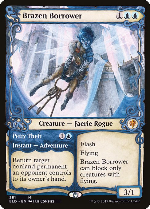 Brazen Borrower (Showcase) - Throne of Eldraine