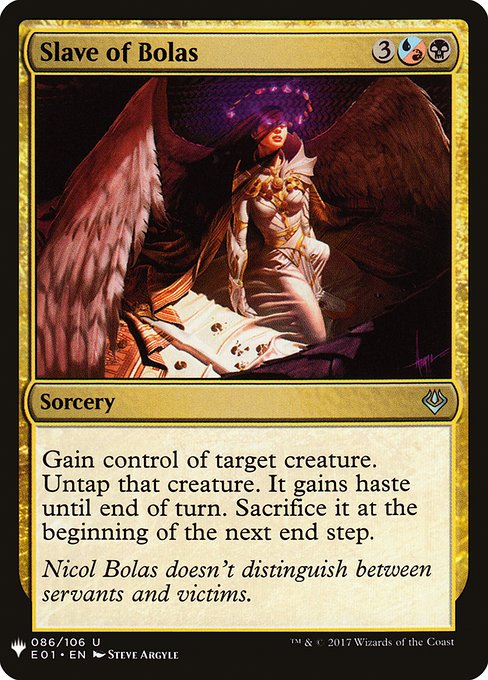 Slave of Bolas - The List Reprints