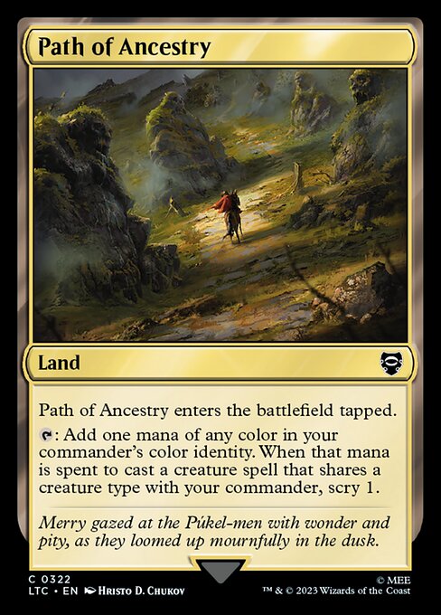 Path of Ancestry - Commander: The Lord of the Rings: Tales of Middle-earth