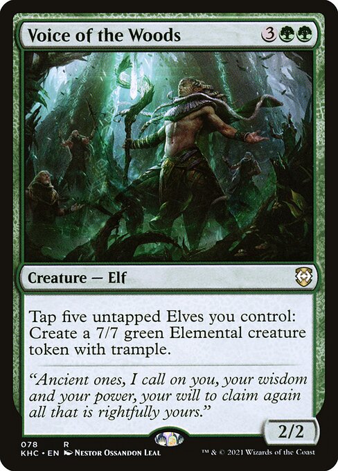 Voice of the Woods - Commander: Kaldheim