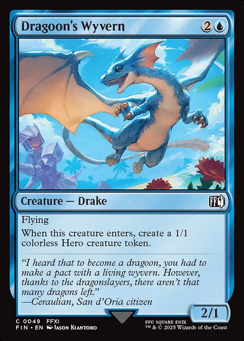 Dragoon's Wyvern (Foil) - FINAL FANTASY