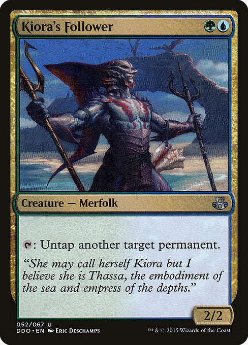 Kiora's Follower - Duel Decks: Elspeth vs. Kiora